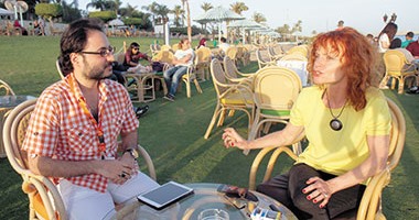 المخرجة نينو كيرتادزى: الأفلام المصرية بمهرجان إسماعيلية تميزت بروح فنية عالية