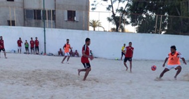منتخب الشاطئية يفوز على سبورتنج  9 / 4  ودياً 