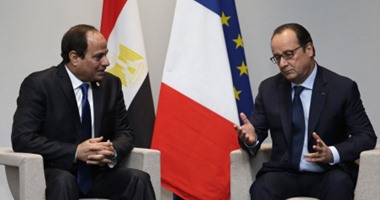 فى بيان لقصر "الإليزيه": السيسي يلتقى الرئيس الفرنسى غدا