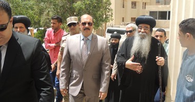بالصور.. مدير أمن الفيوم وقيادات المديرية يتفقدون تأمينات دير العزب