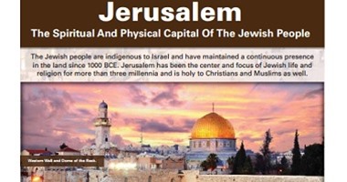 الدول العربية تطالب بإزالة لوحة تزور تاريخ القدس فى معرض بالأمم المتحدة