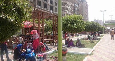 بالصور.. زحام جماهيرى على الحدائق والمنتزهات بالغربية احتفالا بشم النسيم