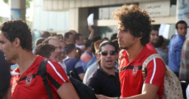 بعثة الأهلي تصل القاهرة بعد الفوز على روما 4 / 3 بالإمارات