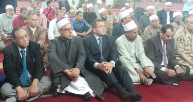 بالصور.. وكيل أوقاف الإسكندرية: مصر تخلصت من الفاشية الدينية فى "30 يونيو"