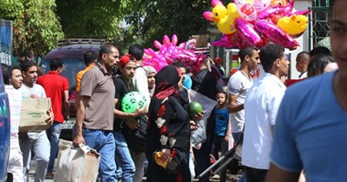 القناطر الخيرية تفتح أبوابها لاستقبال آلاف الزائرين بأعياد الربيع