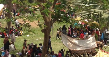 حدائق الرى بالقناطر الخيرية تستعد لاستقبال الزوار للاحتفال بعيد الفطر وشم النسيم