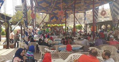 بالصور.. احتفالات طنطا فى شم النسيم