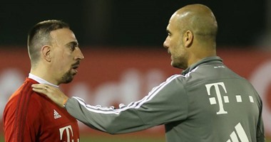 ريبيرى لـ"جوارديولا": أنا جاهز لموقعة أتلتيكو مدريد