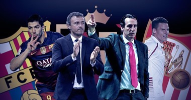 كأس إسبانيا.. التشكيل الرسمى لنهائى برشلونة وأشبيلية النارى