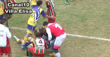 بالفيديو.. "خناقة" تسفر عن مقتل لاعب بالدوري الأرجنتيني