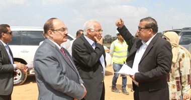 وزير النقل ومحافظ القليوبية يتفقدان طريق شبرا ـ بنها لمتابعة أعمال نزع المليكة وتحويل المرافق