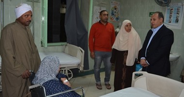 محافظ البحيرة يتفقد الخدمات الصحية بمدينتى المحمودية ورشيد