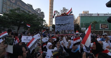 انتهاء مسيرة تأبين ضحايا طائرة مصر للطيران فى الأوبرا