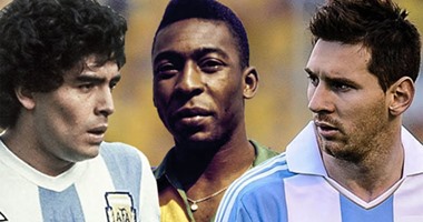 عظماء محرومون من منصة شرف كوبا أميركا.. بيليه الهداف دون ألقاب.. مارادونا فى 3 بطولات "زيرو".. والفرصة لا تزال فى أقدام ميسي بالنسخة المئوية