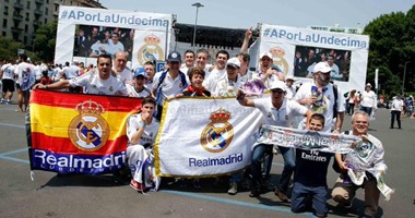 نهائى الأبطال.. بالصور والفيديو.. توافد عائلات نجوم ريال مدريد إلى ميلانو