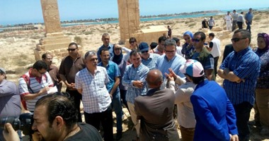 بالصور.. تفاصيل جولة وزير الآثار بمنطقة وادى النطرون والساحل الشمالى