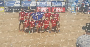 منتخب مصر يفوز على البحرين 2/ 1 فى البطولة العربية للشاطئية
