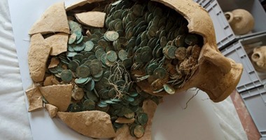 إسبانيا تكتشف كنزا كبيرا من العملات الرومانية تزن 600 كيلو جرام