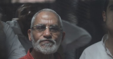 اليوم.. نظر محاكمة محمد بديع و682 آخرين بـ" أحداث العدوة" 