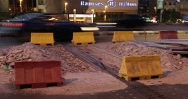 غلق كوبرى قصر النيل اليوم من الساعة 12 وحتى السادسة صباحا لاستكمال تطويره