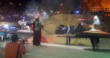 بالصور.. الاحتفال بـ"الإسراء والمعراج" بمسرح السوق القديم بشرم الشيخ