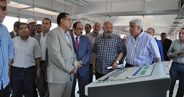 وزير الإسكان ومحافظ القليوبية يفتتحان محطتى مياه كفر شكر 1و2 