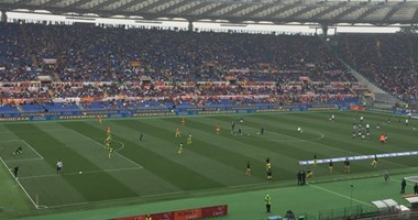 بالصور..محمد صلاح يواجه كييفو أمام 60 ألف مشجع