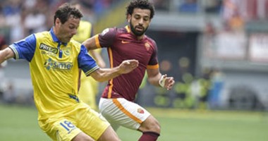 بالفيديو.. ملخص لمسات محمد صلاح فى مباراة روما وكييفو