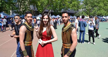 بالصور.. الجناح المصرى بمعرض بكين للثقافة يخطف الأنظار
