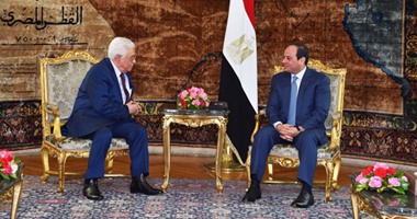 بالصور.. السفارة الفلسطينية: السيسي وأبو مازن ناقشا عقد مؤتمر دولى لإنهاء الاحتلال