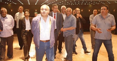 بالصور..سيد خطاب يتفقد قصر ثقافة الأنفوشى تمهيداً لافتتاحه