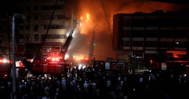 وصول حكمدار العاصمة لموقع "حريق الرويعى" بالعتبة