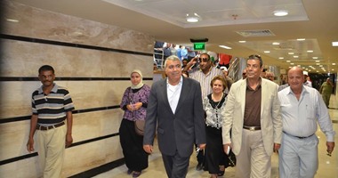 بالصور.. محافظ الإسكندرية يفتتح نفق خالد بن الوليد