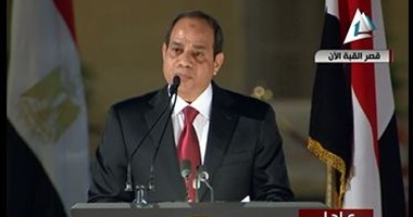 السيسى: أدعو الله فى كل صلاة أن يوفقنى ويعيننى على أداء مهمتى