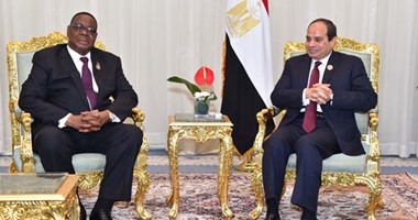 رئيس مالاوى يعرب عن تقديره لجهود الرئيس السيسى فى دفع العمل الأفريقى المشترك