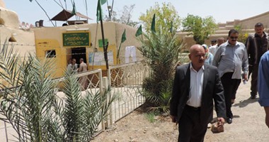 بالصور.. مدير الأمن يتفقد الخدمات الأمنية بمتحف أسوان