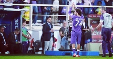 محمد صلاح يستعرض بحب جماهير فيورنتينا