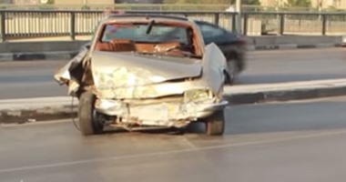 إصابة مواطن صدمته سيارة بطريق القاهرة - أسيوط الزراعى