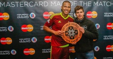 روندون بطل مباراة فنزويلا وكولومبيا بكوبا أميركا