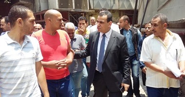 "النبوى" يقوم بجولة مفاجئة للسيرك القومى ومسرح البالون لتفقد أعمال تطويرهما