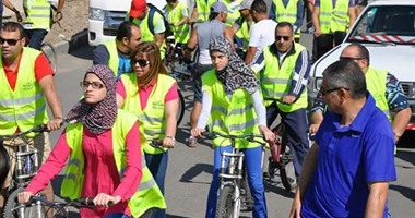 بالصور.. ماراثون "دراجات" من جاسكو.. لصالح صندوق تحيا مصر
