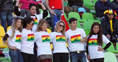 بالصور.. الجميلات يؤازرن الإكوادور وبوليفيا فى مواجهة كوبا أمريكا