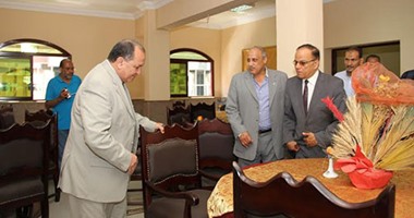بالصور.. رئيس جامعة طنطا يفتتح منشآت جديدة بالجامعة