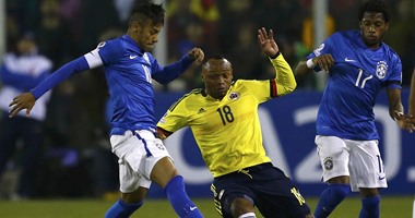 بالفيديو.. كولومبيا تخطف البرازيل بهدف موريلو فى الشوط الأول