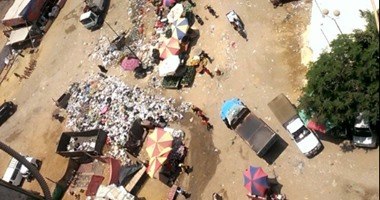 "واتس آب اليوم السابع": تراكم القامة بشارع مصطفى النحاس بالعتبة
