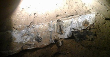 العثور على حطام آلية عسكرية من مخلفات الحروب فى قناة السويس الجديدة