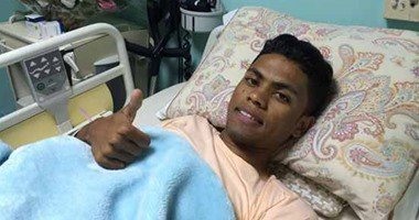 كريم بامبو يتعرض لوعكة صحية على طائرة الاسماعيلى ..اقرأ التفاصيل