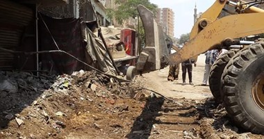 حملة نظافة أمام مساجد حى غرب شبر الخيمة