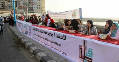 المسيرى: الإسكندرية نجحت فى ضرب الرقم القياسى لأطول مائدة فى العالم