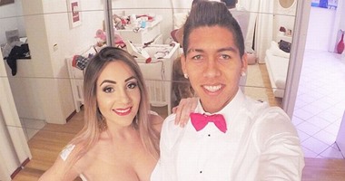 بالصور.. فيرمينو وزوجته يشعلون مواقع التواصل الاجتماعى